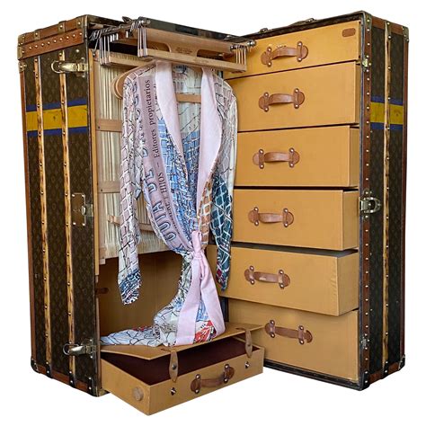 louis vuitton trunk stack|Louis Vuitton wardrobe trunk.